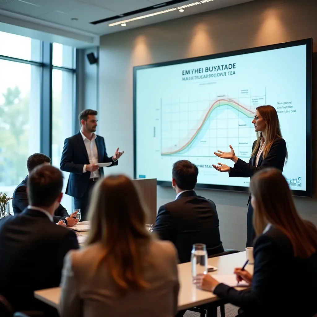 Professional team collaboration